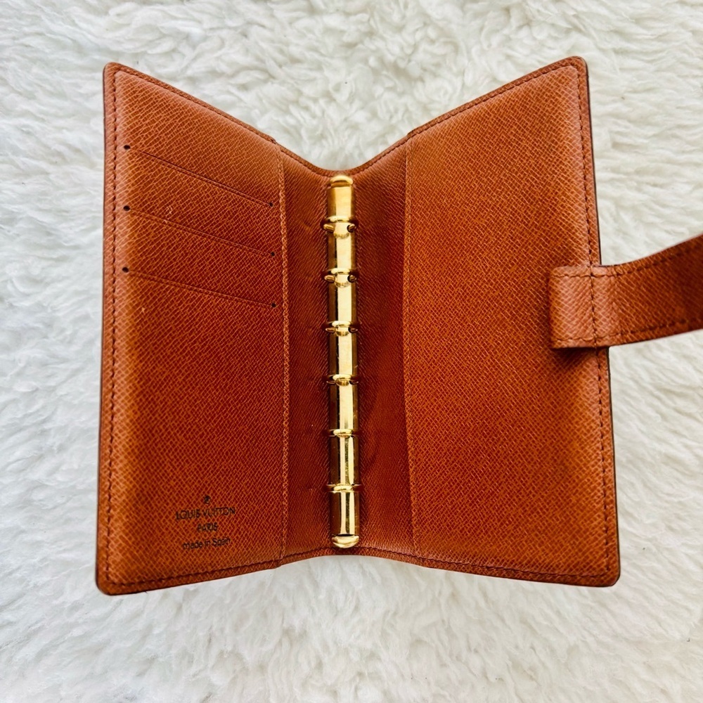 Louis Vuitton Brown Monogram Leather Vintage PM Agenda Cover - Picture 12 of 16